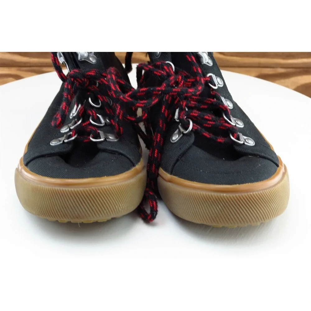Old‎ Navy 1994 Youth Boys Shoes Sz 2 M Black Fabric Fashion Sneakers